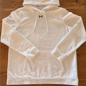 Under Armour Women’s White Hooded Sweatshirt